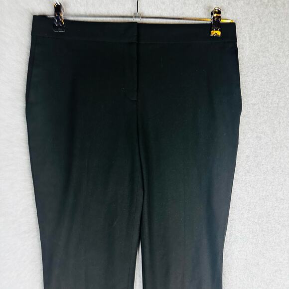 Ann Taylor Womans Sz 4 Delvin Fit Dress Pants Black Pockets Slacks Career - Picture 2 of 7